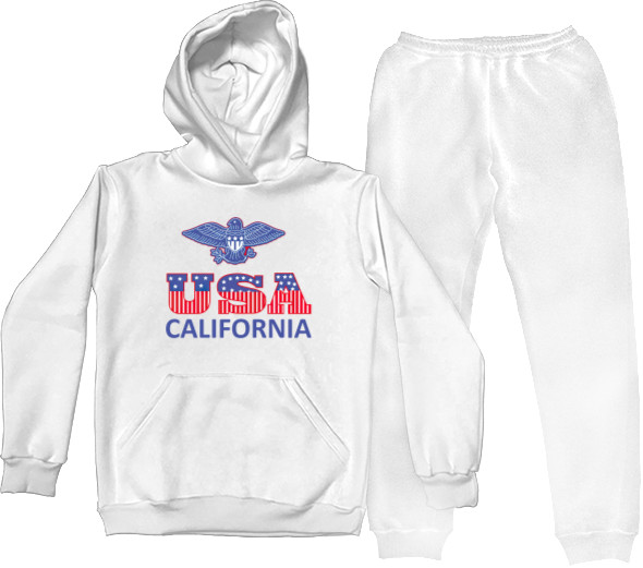 Костюм спортивный Мужской - USA California Bl - Mfest