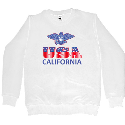 Women's Premium Sweatshirt - USA California Bl - Mfest