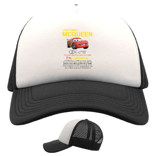 Trucker Cap - Lightning Mcqueen - Mfest