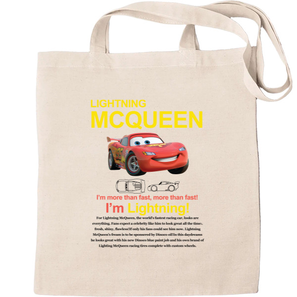 Tote Bag - Lightning Mcqueen - Mfest