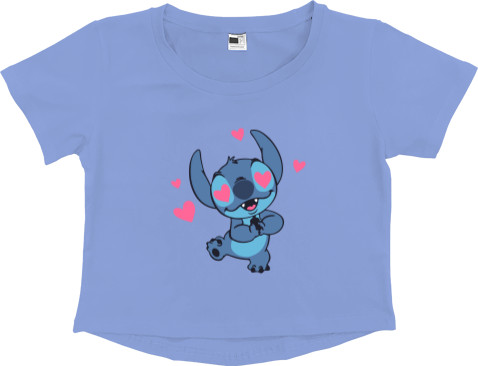 Stitch in love