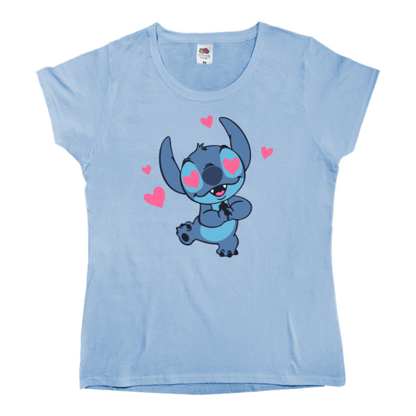 Stitch in love