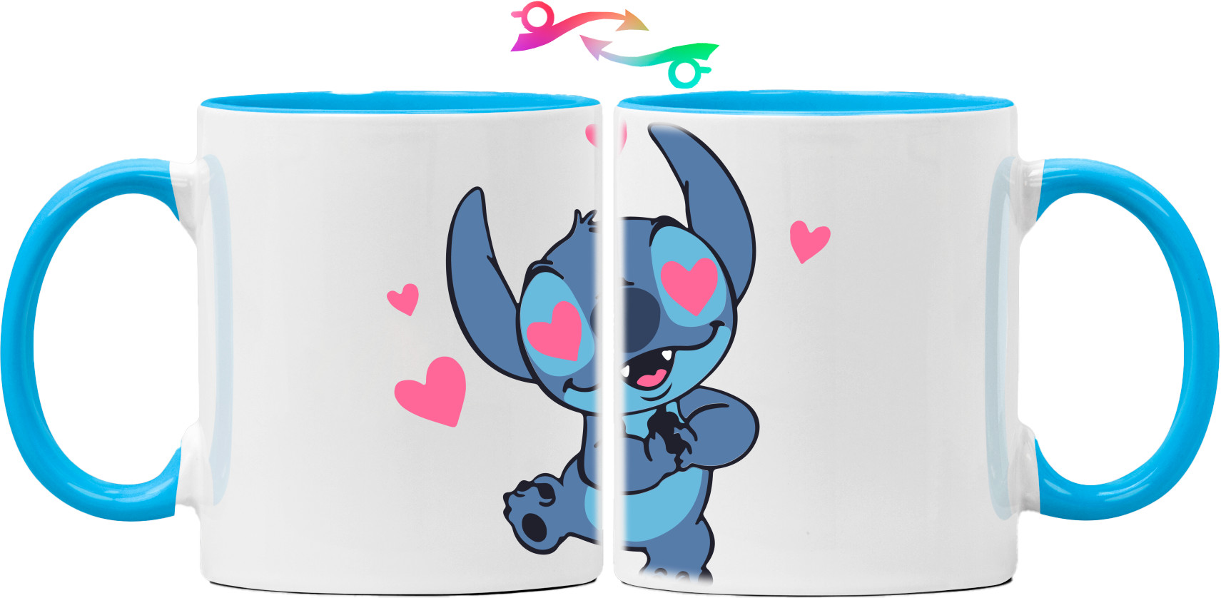 Stitch in love