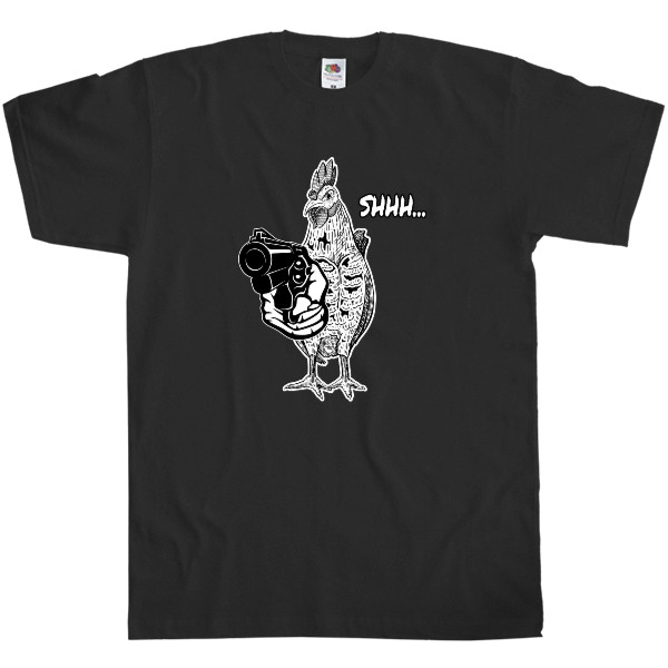 Men's T-Shirt Fruit of the loom - Chicken Gan - Mfest