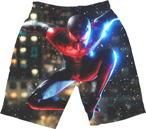 Kids' Shorts 3D - Spider-Man Night City - Mfest