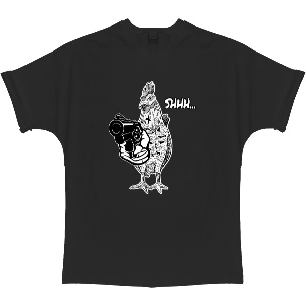 T-shirt Oversize - Chicken Gan - Mfest