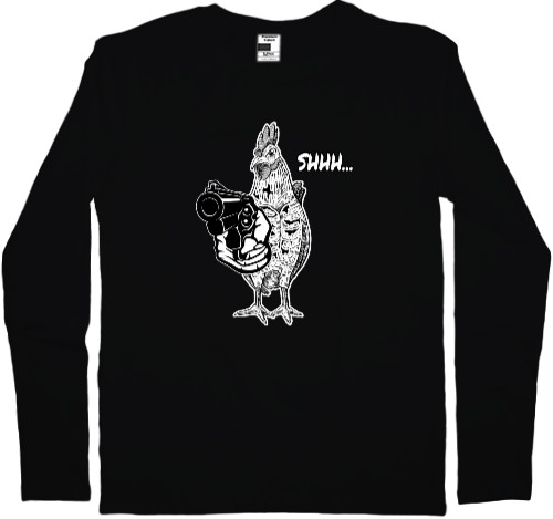 Kids' Longsleeve Shirt - Chicken Gan - Mfest