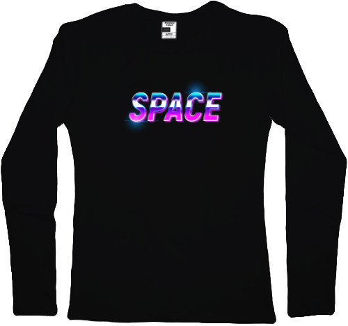 Women's Longsleeve Shirt - Space - Mfest