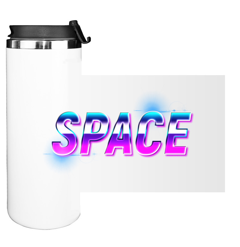 Water Bottle on Tumbler - Space - Mfest