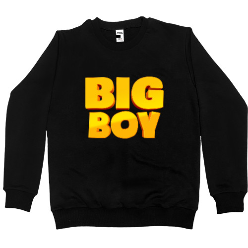 Приколы для него - Sweatshirt Premium Men - Big Boy - Mfest