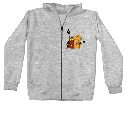 Kids' Zip-through Hoodie - Angry Beavers Best Friends - Mfest