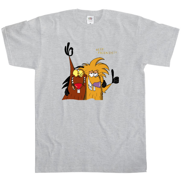 Kids' T-Shirt Fruit of the loom - Angry Beavers Best Friends - Mfest