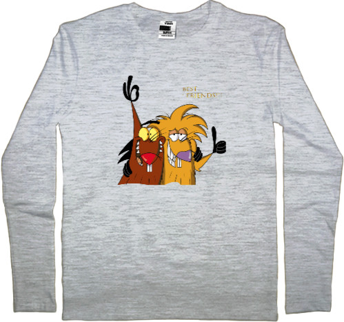 Kids' Longsleeve Shirt - Angry Beavers Best Friends - Mfest