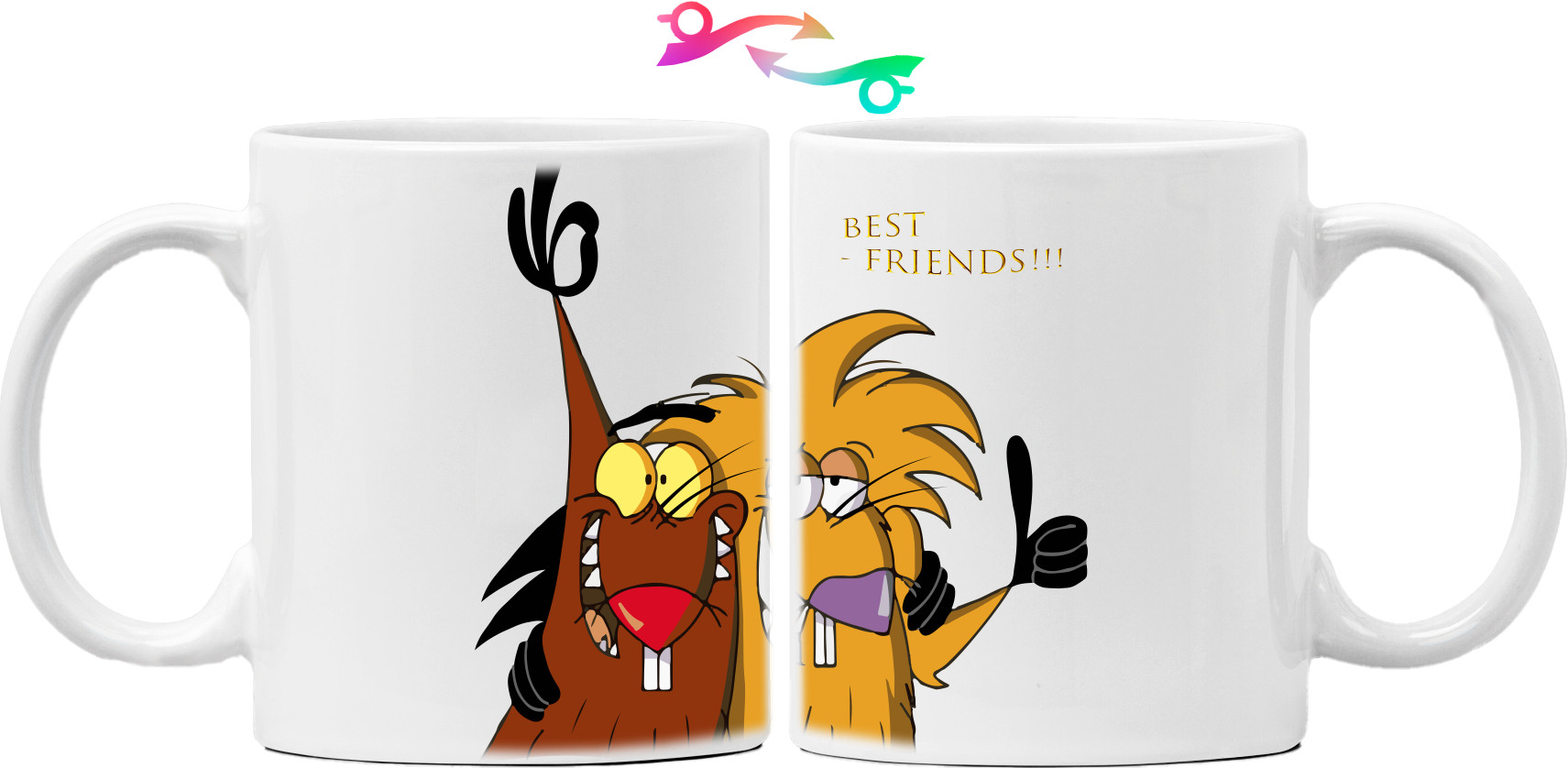 Mug - Angry Beavers Best Friends - Mfest