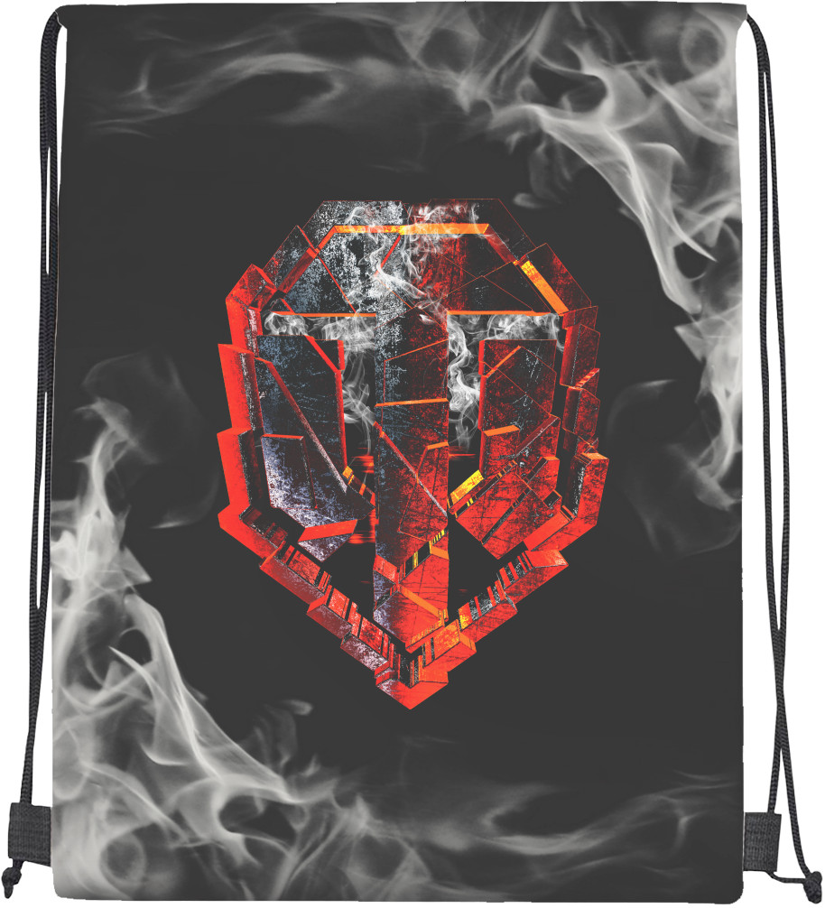 Drawstring Bag - World of Tanks Fire - Mfest