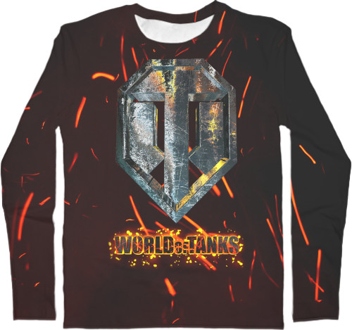 Men's Longsleeve Shirt 3D - World of Tanks - Mfest