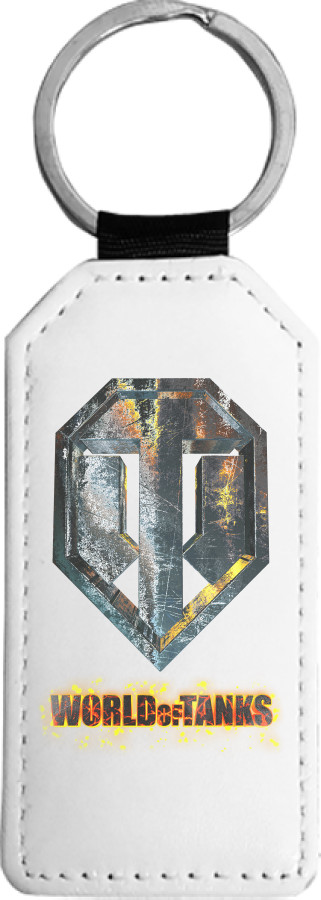 Rectangular Keychain - World of Tanks Metal - Mfest