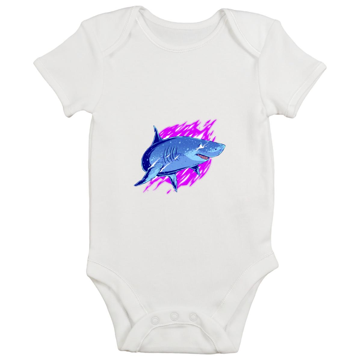 Bodysuit For Children - Shark Neon - Mfest