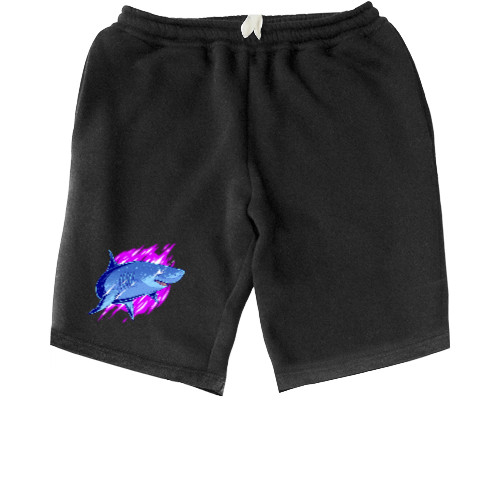 Men's Shorts - Shark Neon - Mfest