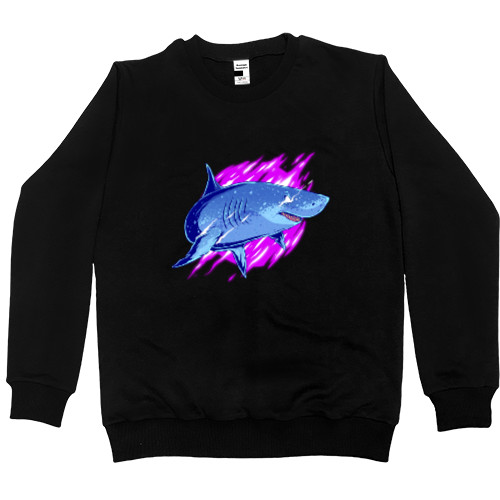 Men’s Premium Sweatshirt - Shark Neon - Mfest