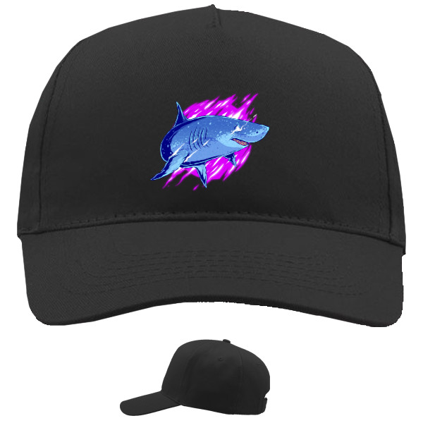 Baseball Caps - 5 panel - Shark Neon - Mfest