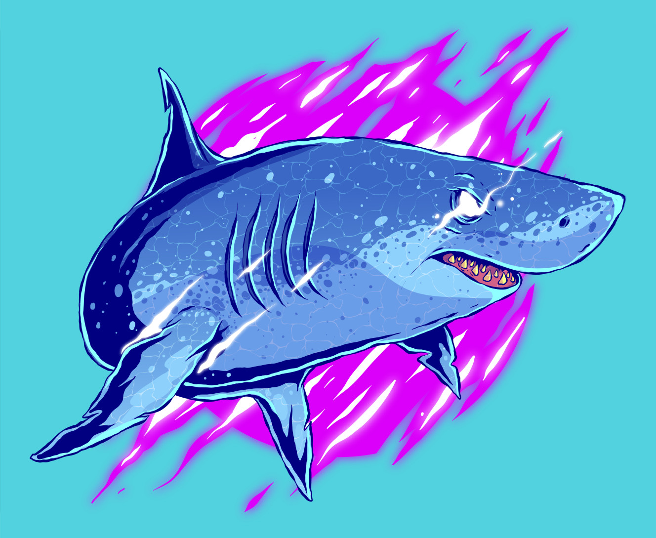 Shark Neon