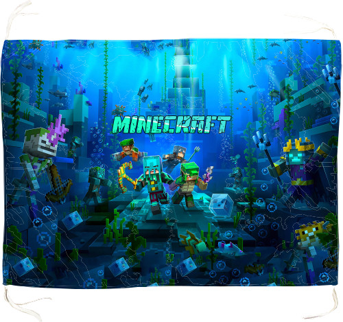 Minecraft at the bottom of the ocean