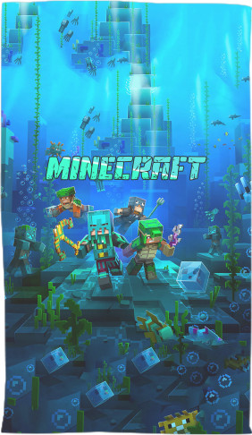 Minecraft at the bottom of the ocean