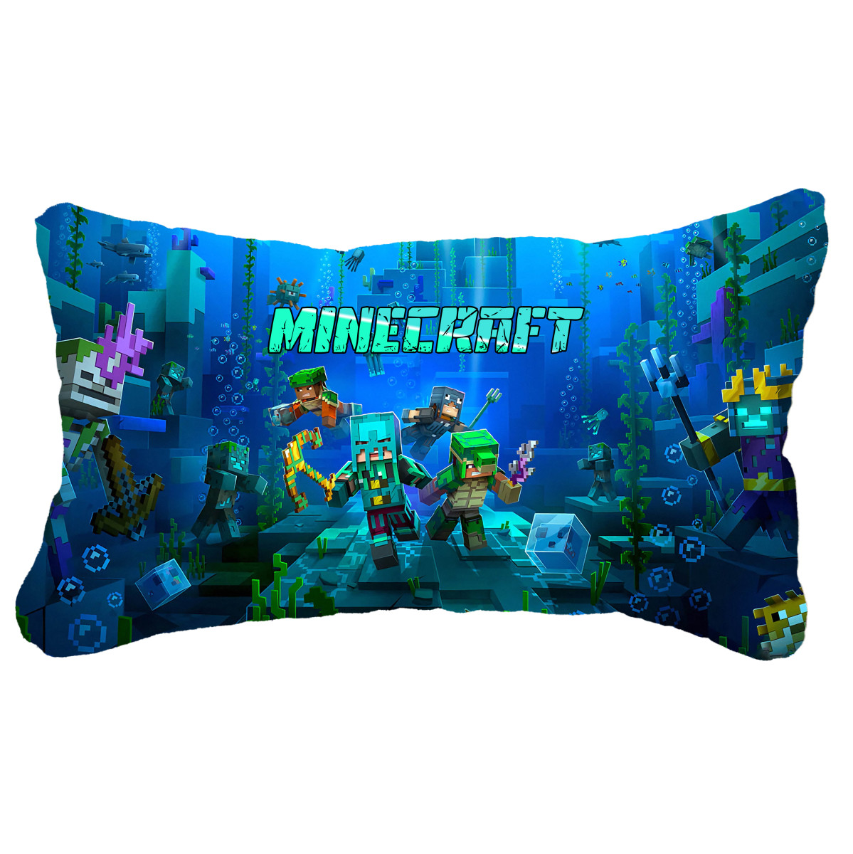 Car pillow - Minecraft at the bottom of the ocean - Mfest