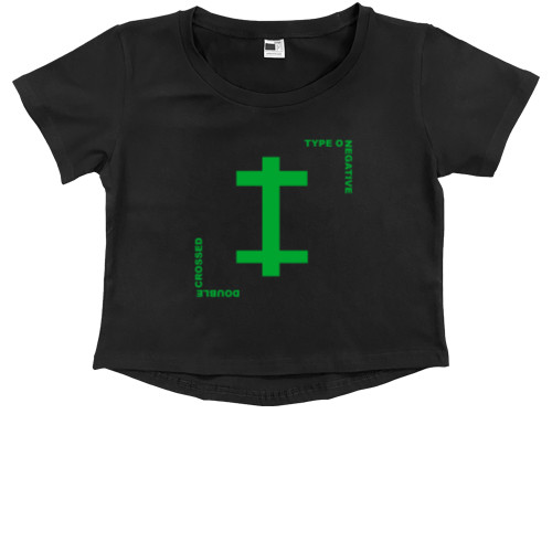 Kids' Premium Cropped T-Shirt - Type O Negative 2 - Mfest