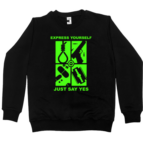 Kids' Premium Sweatshirt - Type O Negative Express Yourself  - Mfest