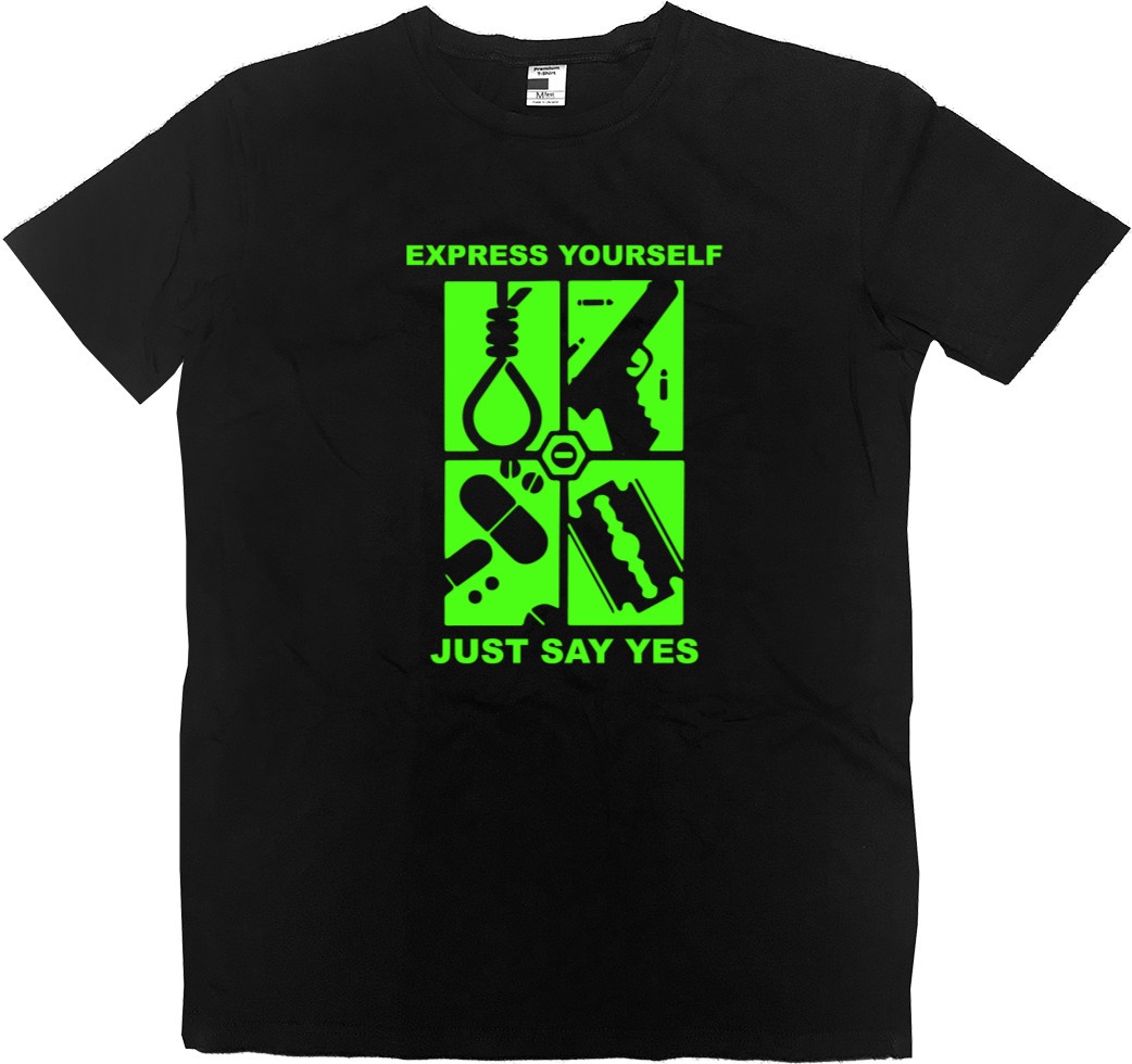 Men’s Premium T-Shirt - Type O Negative Express Yourself  - Mfest