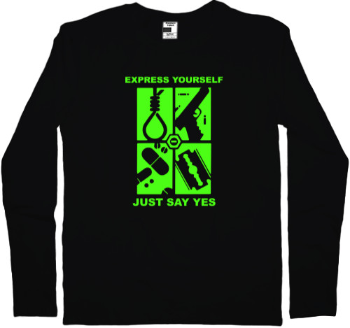 Kids' Longsleeve Shirt - Type O Negative Express Yourself  - Mfest