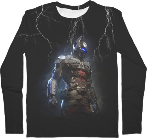 Kids' Longsleeve Shirt 3D - Batman Art - Mfest