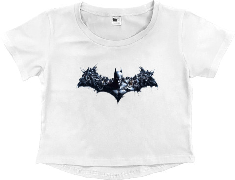 Women's Cropped Premium T-Shirt - Batman - Mfest