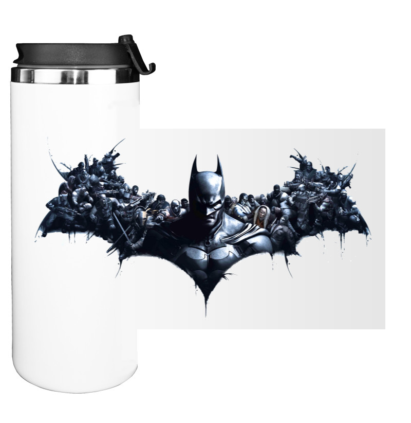 Water Bottle on Tumbler - Batman - Mfest