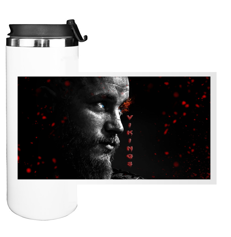 Water Bottle on Tumbler - Vikings - Mfest