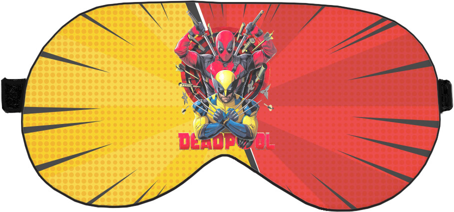 Sleep Mask 3D - Deadpool and Wolverine 15 - Mfest