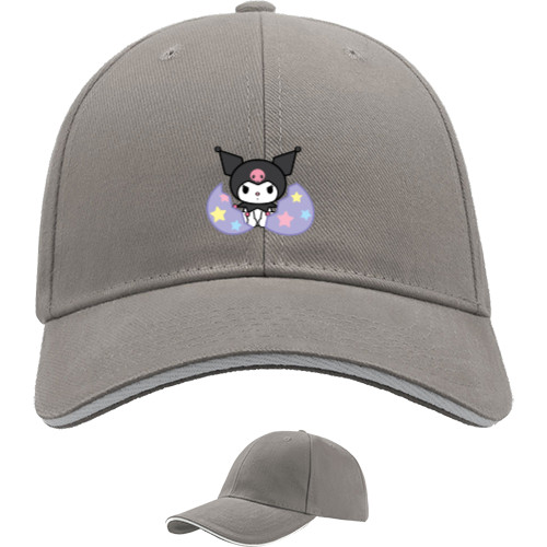 Sandwich Baseball Cap - Kuromi Hello Kitty - Mfest