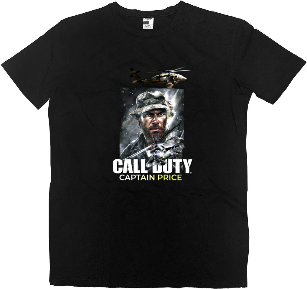 Men’s Premium T-Shirt - Call of Duty Captain Price - Mfest