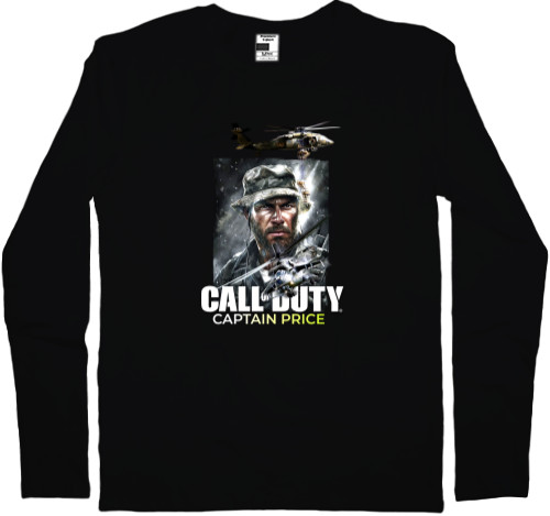 Kids' Longsleeve Shirt - Call of Duty Captain Price - Mfest