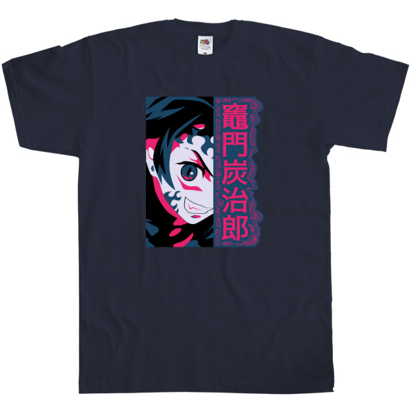 Men's T-Shirt Fruit of the loom - Kimetsu no Yaiba - Mfest