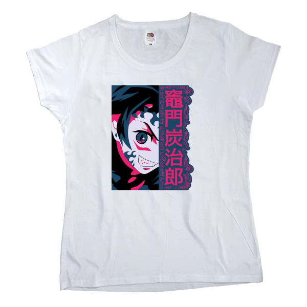 Women's T-shirt Fruit of the loom - Kimetsu no Yaiba - Mfest