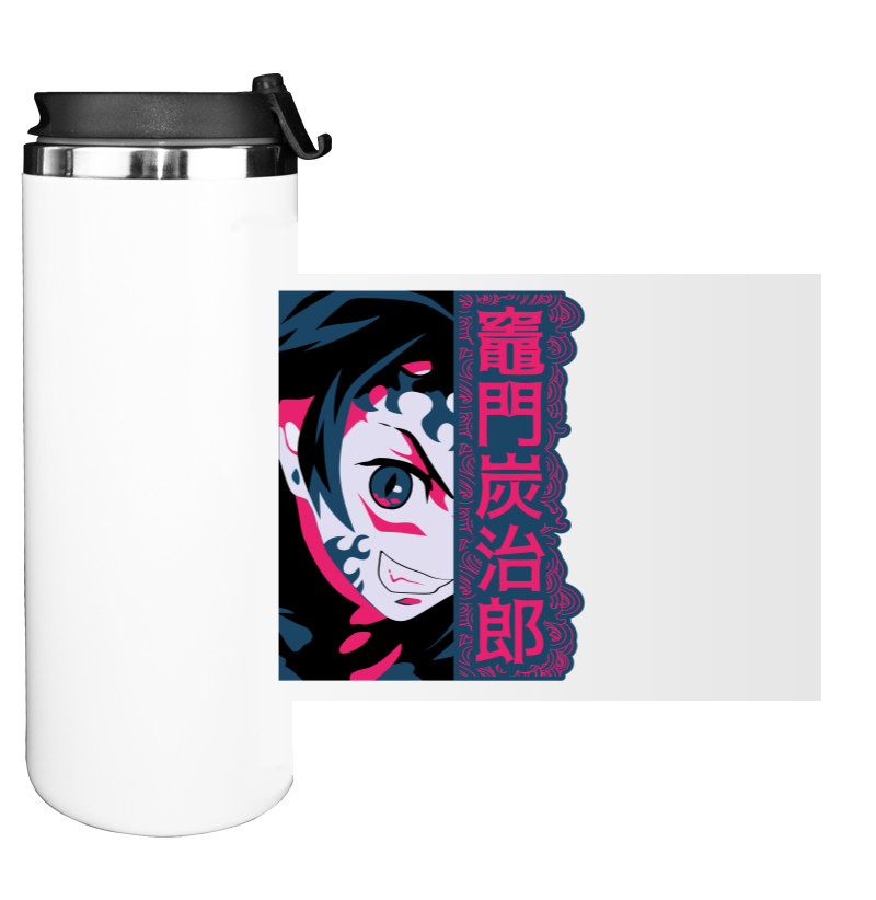 Water Bottle on Tumbler - Kimetsu no Yaiba - Mfest