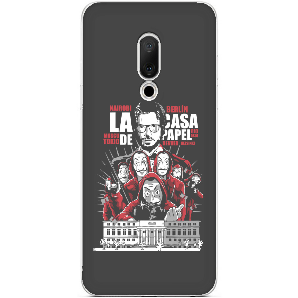 Чехол Meizu - La Casa de Pape 5 - Mfest