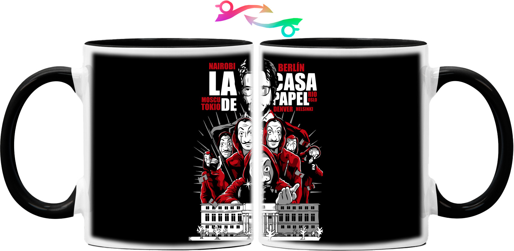 Mug - La Casa de Pape 5 - Mfest