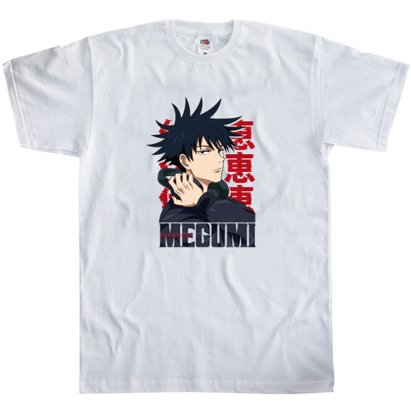 Men's T-Shirt Fruit of the loom - Fushiguro Megumi - Mfest