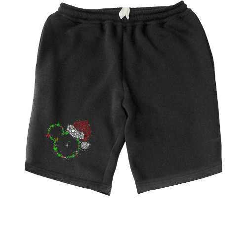 Men's Shorts - Mickey Mouse Christmas - Mfest