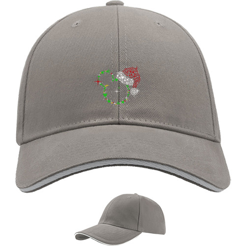 Sandwich Baseball Cap - Mickey Mouse Christmas - Mfest