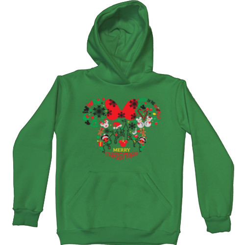 Kids' Premium Hoodie - Minnie  Christmas - Mfest